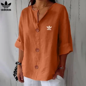 Adidas - Casual Linen Blouse